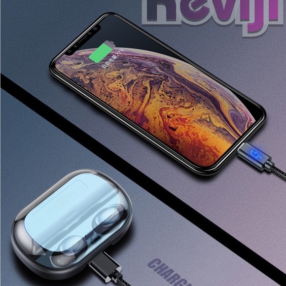 Waterproof V11 Pro noise canceling,150 hrs listening time, 2400mAh powerbank - Picture 10 of 16